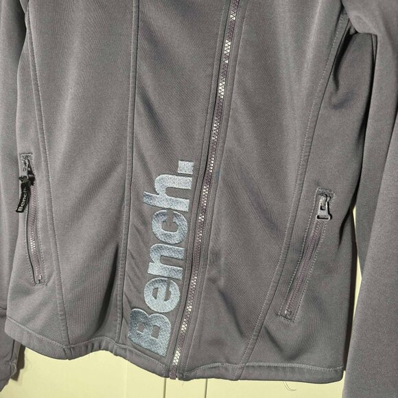 Bench Women' s Sweater Zipper pockets Purple SMALL - Picture 6 of 10